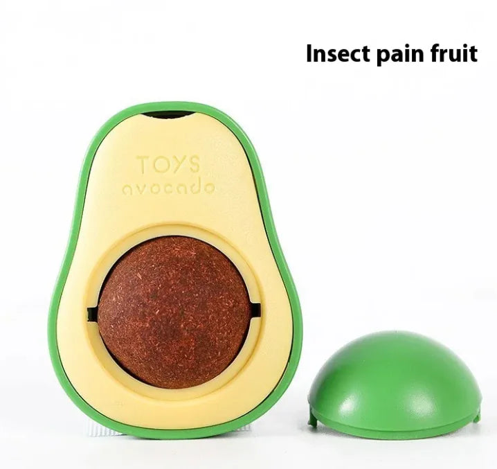 Juguete para gatos con hierba gatera en forma de bola