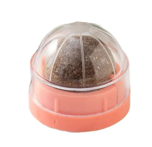 Juguete para gatos con hierba gatera en forma de bola